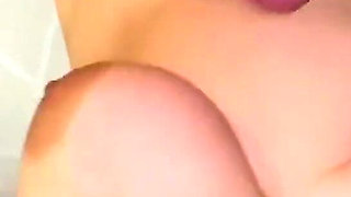 Brother-in-law with a Condom, I Don't Feel Anything, Cum Inside Me. Homemade, POV.