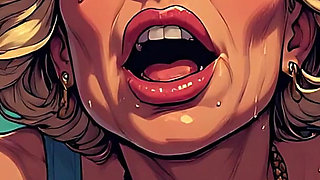 Mature Orgasm Face Art