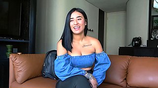 I slammed this BIG TITS LATINA with the perfect ASS
