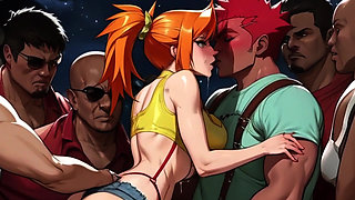 Misty Gives Up Pokeballs For Big Sweaty Black Balls