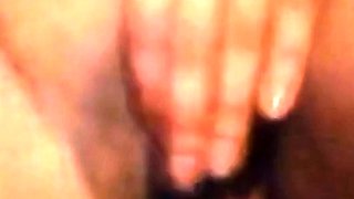 Filipina Amateur Shaves and Masturbates on Webcam