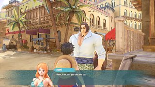 3d big ass nude mod, นิโค โรบิน, anime