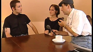 Small Breasts, White Skin and Typical German Amateur Couple