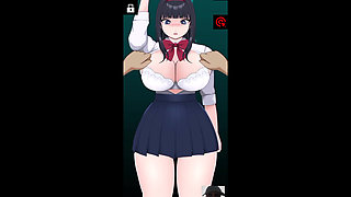 18plus jav schoolgirl got her boobs pressed and fucked in the train while people are there.
