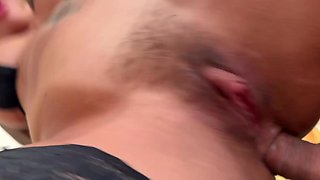 A tattooed slut gets off only on fast and hard fucking!