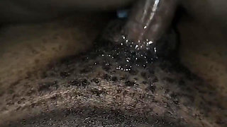 Amateur Couple Close up First Time Riding Hard Dick in Reverse Cowgirl
