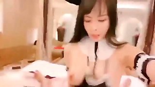 The best slut Princes maid is lazy and fucked hard by her master to punish her: Blowjob, Big Ass  Eporner Porn