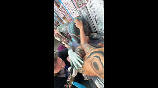 Tattoo Session Gone Filthy - Pierced Pussy Licking and Anal Play