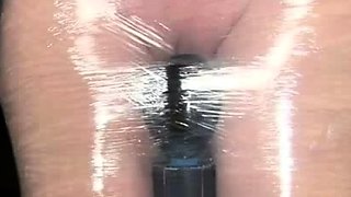 Small tit brunette teen sucks and fucks a big cock