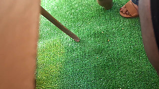 Ebony MILF with Pretty Feet at Saturday Party in Salamander