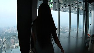 Bubble butt Thai GF fucked from behind