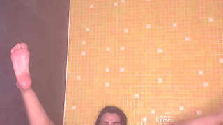 Sara Retali Gets Fucked Her Favorite Dildo in the Gym Bathroom