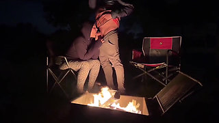 Using My Pussy at the Camp! Trying to Get Caught!