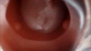 Cummed through her mouth