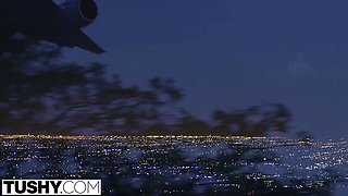 Doggystyle clip with glamour Megan Rain and Chris Diamond from Tushy