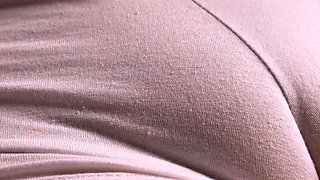 White Panties Camel Toe Close up Tease