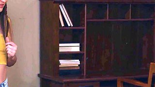 FAMILY SINNERS - Step Daughter Sneaks Into Her Step Dad's