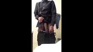 Big Black Cock on Webcam