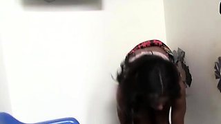 Busty ash-blonde enjoys blow and dark-hued bone at a filthy