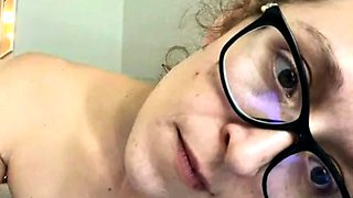Blonde emo amateur solo masturbation