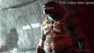 Selina's Shame - Jackerman 3D Animation - Latina with Big Boobs and Big Ass Gets Creampie from Monster