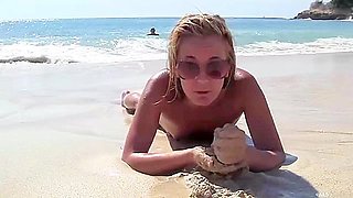Skinny Naked Girls On The Beach