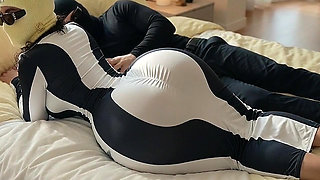 Petite Big Ass Stepmom Dancing in the Bedroom