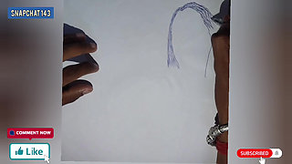 Desi Badroom standing Doggy style Full Sex video. Drawing art