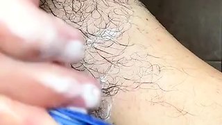 Flexible foot fetish masturbating with feet and hands