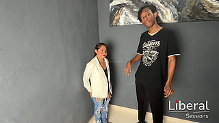 Black Man Fucks and Gets This Petite Whore Pregnant
