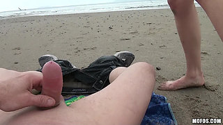 Pervs on Patrol - Jeanie Marie Sulivan Naked on the Beach Why Not Fuck