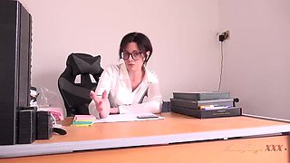 AuntJudysXXX – Busty MILF Boss Jessica Sin Wants You in Her Office