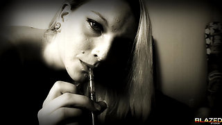 Skylar Madison - Erotic Smoking Blowjob