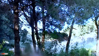 Lady-margaux Great Blonde Lady Margaux Removing Clothes in the Woods