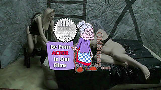 Mistress Fucks Her Slave with Strapon