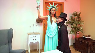 Ricky Rascal's Wild Passion on Festive July Heat