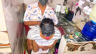 Angry Desi Maid Gets Fucked Hard by Boss in Kitchen Intense Kitchen Sex part 2 Hindi video
