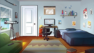 Skyler Fucked Step Mom & Step Sister In Bedroom After Dinner