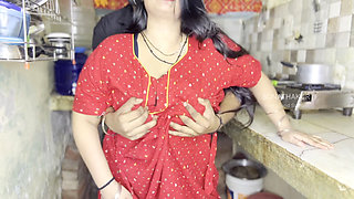 Beautiful Mami Seduced Me While Cooking in Kitchen - Hot Sex