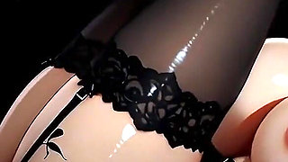 Blindfolded Dark Bride Fucks Deep