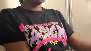 Spicyperry Pissing on the Plane.