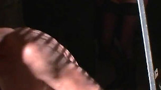 German femdom - Piss and spit on slave girl