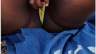 Hot Latina Caught Adjusting Bikini Thong On A Public Beach - Pussy Slip And Cameltoe Pov Candid