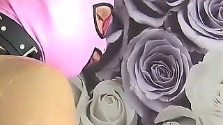 My Caged Sissy Learn a Blowjob
