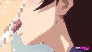 Horny Anime Orgy with Big Tits Teen in Uniform - Hentai Creampie & Squirt
