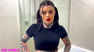 Filthy Anal Slut Maddisonink Takes Hardcore Toilet Sex with Big Cock