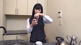 Yui Watanabe And Erika Nishino In Japanese Office