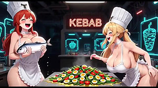 Funny Cook Video, Ai Animation