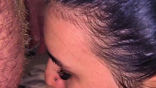 Hot amateur teen blowjob and facial HD video