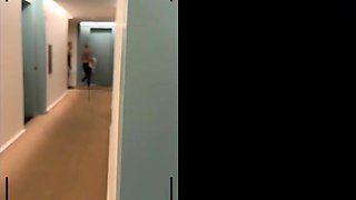 The husband checked howl his wife was doing sports at the fitness center with a personal trainer, and the result was amazing